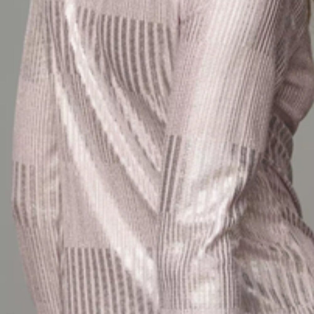 NWT ANTHROPOLOGIE Pilcro The Andie Ribbed Henley Top Shimmer Edition - Picture 6 of 12